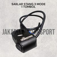 Gambar LIGHTECH - Saklar On Off Lampu Sorot Tembak 3 Mode Spion Stang Kiri Kanan Alumunium Waterproof - 1Tombol - SpionKiri dari Jakarta Motorsport undefined 4 Tokopedia
