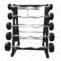 Gambar Fitness exercise machine Barbell Rack Popular body building sport equipment training gym dari TerraLux undefined 3 Tokopedia