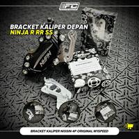 Gambar BREKET BRACKET KALIPER NISSIN 4P NINJA R 280 NINJA RR 300 MM ORIGINAL M1 SPEED CNC BERKUALITAS dari Firman choating undefined 1 Tokopedia