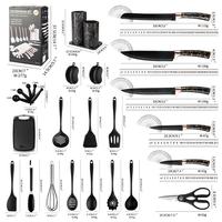 Gambar 25pcs 3 Colors All for Kitchen and Home Marble Pattern Silicone Spatula Kitchen Accessories Non Stick Pots for Cooking Set Novel dari Jonathan Chatto undefined 3 Tokopedia