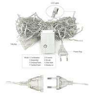 Gambar 220V Christmas Decorations For Home 5m droop Holiday Light Outdoor LED Curtain Icicle String Light Street Garland On The House dari Jonathan Chatto undefined 3 Tokopedia
