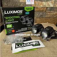 Gambar LAMPU LED TEMBAK NINE R8 MINI LASER D2 DEVIL EYE SUPER TERANG (HARGA SEPASANG) 2 Warna LUXIMOS LUMINOS MOTOR MOBIL - Devil Merah dari WP Sparepart & Accessories undefined 1 Tokopedia
