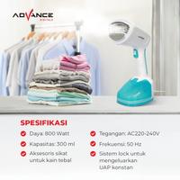 Gambar 【Gratis Ongkir+COD】Advance Setrika Uap Listrik 800 Watt low watt  Mesin Uap Anti Lengket Hemat Listrik Garment Steamer Vertical 800 - Merah dari ADVANCE Hopewell Shop undefined 3 Tokopedia
