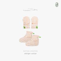 Gambar REDI STOK KAKAK SIAP KIRIM Hamako Mitten + Booties Set Sarung Tangan & Sepatu Bayi Tencel Socks Kode 801 - Creme Gingham dari gilangzee com undefined 1 Tokopedia
