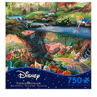 Gambar JIGSAW PUZZLES DISNEY 750 PCS ALICE IN WONDERLAND THOMAS KINKADE dari Toko Cetta Ceria undefined 2 Tokopedia