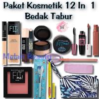 Gambar Paket Kosmetik Super Varian Lengkap 20 In 1 + Tas Pouch Canvas Terlaris / Paket Kosmetik Super Lengkap / Palet Hemat Kosmetik / Makeup Set Lengkap Maybelline - 17 in 1 dari Azizah Tamamah3 undefined 3 Tokopedia