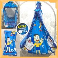 Gambar Ayunan Bayi Set Karakter 3 in 1 dari afia toko. undefined 3 Tokopedia