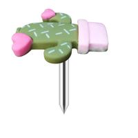 Gambar 15pcs Creative Cute Cartoon Cactus Shape Thumbtack Poster Calendar Wall Fixing Supplies Office Accessories Desktop Decoration dari Figueredo undefined 1 Tokopedia