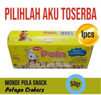 Gambar Monde Pola Snack 50 Gr - ( Harga 1 Dus Isi 24 ) Diskon dari GROSIR ARIKA AHKAM 3 undefined 1 Tokopedia