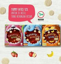 Gambar YUMMY BITES 123 50GR - APEL dari Asia Mandiri Mart undefined 1 Tokopedia