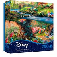 Gambar JIGSAW PUZZLES DISNEY 750 PCS ALICE IN WONDERLAND THOMAS KINKADE dari Toko Cetta Ceria undefined 1 Tokopedia