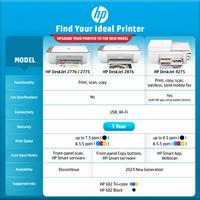 Gambar Cicilan Murah SPL - Printer HP DeskJet 4275 All in One ( Print Scan Copy ) Mobile Fax / 2876 / USB Wireless Wifi Garansi 1 Tahun Fotocopy Kertas A4 Color Colour Warna Promo Murah Gratis Ongkir Official dari tokoJasmine. undefined 3 Tokopedia