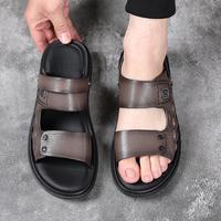 Gambar Outdoor leisure beach sandals and slippers comfort Casual Sandals for Designer style Men Beach Hiking Men's Outdoor stroll Shoes dari StyledMan undefined 5 Tokopedia