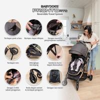 Gambar READY Strollers Carseat Babydoes Pronto R TS Kereta Dorong Bayi - MID GREY PLASTIC WRAP dari err78 undefined 4 Tokopedia