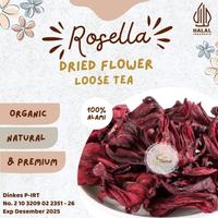 Gambar BUNGA ROSELLA MERAH KERING / ROSELLA FLOWER INFUSED TEA 50 GRAM dari intisarii mart undefined 2 Tokopedia