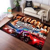 Gambar Fast and Furious Pattern Rug for Bedroom Living Room Carpet for Kitchen Floor Mats Home Decor Non-Slip Floor Pad Rug 15 Sizes dari Cursed Oath undefined 5 Tokopedia
