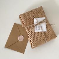 Gambar Brown Honeycomb Packing Paper Cushioning Kraft Paper 30cmx20m Paper for Shipping Moving Supplies Kraft Paper Life Art Storage dari Unseen Strike undefined 1 Tokopedia