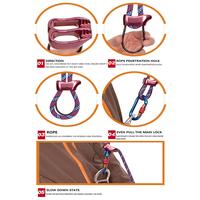 Gambar Rock Climbing Belay Rappel Device Safety Descender Gear Downhill Hardware Rescue Hauling Outdoor Equipment Hardware dari SUPRAmoto05 undefined 4 Tokopedia