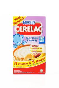 Gambar [NEW] Cerelac by Nestle Bubur Bayi 6+ / MPASI Apel Jeruk & Pisang 120 dari Yna slamss undefined 1 Tokopedia