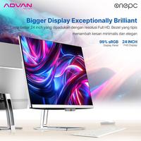 Gambar Advan All In One PC AIO OnePC Intel N100 4GB/128GB/24" FHD 99% sRGB/W11 dari GGSTORESBY undefined 3 Tokopedia