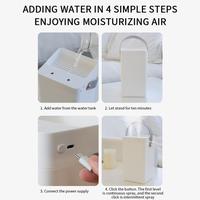 Gambar 3000ML USB Air Humidifier Double Spray Port Essential Oil Aromatherapy Humificador Cool Mist Maker Fogger Purify for Home Office dari Nirmal Dipak undefined 5 Tokopedia