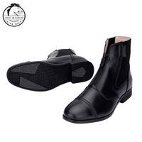 Gambar Size 26-45 Fashion Simple Style Front Zipper Equestrian Riding Boots Short Tube Riding Boots For Men, Women And Children dari Tidal Wave undefined 5 Tokopedia