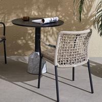 Gambar Nordic simple Leisure Beach Chairs modern Outdoor Furniture Garden Bal Rattan Outdoor Chair Home Backrest camping Armchair dari Thunder Fury undefined 2 Tokopedia