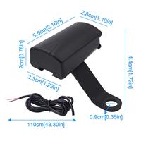 Gambar 1~8PCS Motorcycle Electric Car Waterproof Mobile Phone USB Charger With Indicator Light Motorcycle Electronics Accessories dari Amit Ravi undefined 5 Tokopedia