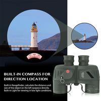 Gambar APEXEL HD 10X50 High Power Binoculars With Rangefinder Compass For Hunting Boating Bird Watching Nitrogen Floating Waterproof dari Quiver Strike undefined 2 Tokopedia