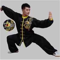 Gambar Chinese Style Men Women Tai Chi Clothing Kung Fu Martial arts Uniform Suit Casual Outdoor Sport Jacket Pants Sets dari Crescent Slash undefined 1 Tokopedia