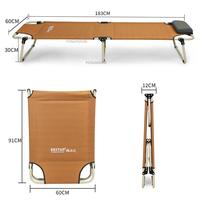 Gambar Modern Wrought Iron Folding Beds For Home Furniture Office Nap Bed Creative Portable Outdoor Camping Simple Adults Foldable Bed dari Thunder Fury undefined 2 Tokopedia