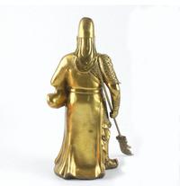 Gambar Bronze Guan Gong Bronze Statue Ornament, God of Wealth and Martial Arts Guan Gong Buddha Statue, Large Craft dari Raging Charge undefined 3 Tokopedia