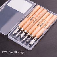 Gambar 12 Pieces Set Woodworking Carving Knife Art Supplies Craft Knife Gypsum Polymer Clay Cutter With Storage Box dari Xenith Strike undefined 5 Tokopedia