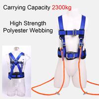 Gambar High Altitude Work Safety Harness Half Body Safety Belt Rope Suit Outdoor Climbing Electrician Construction Protective Equipment dari BAYAUKO rInDasirla undefined 3 Tokopedia