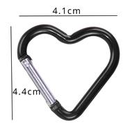 Gambar 1pc Heart Shaped Carabiner Outdoor Climbing Camping Bold Aluminum Alloy Locking Clasp Keychain Multi Survival Gear Travel Kit dari rasminina kalqinana sapitri undefined 3 Tokopedia