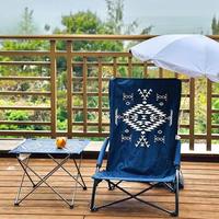 Gambar Bal Patio Beach Chairs Home Recliner Camping Folding Beach Chairs Portable Backrest Silla Plegable Outdoor Furniture QF50OC dari Thunder Fury undefined 5 Tokopedia