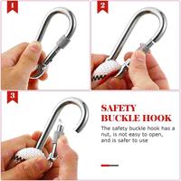 Gambar Outdoor Climbing Rope with Hooks Mountain Rope Equipment for Hiking Safety Escape Parachute dari BAYAUKO rInDasirla undefined 4 Tokopedia