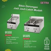 Gambar Deep Fryer Gas GETRA GF-101G Kompor Penggorengan 1 Tank 6 Liter GF 101G Garansi Resmi - PETI KAYU dari Authorized Dealer Bandung undefined 4 Tokopedia
