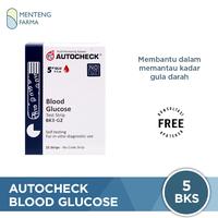 Gambar Strip Autocheck Glucose Isi 25 Strip - Alat Tes Strip Gula Darah dari Menteng Farma undefined 1 Tokopedia