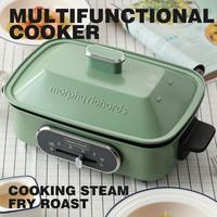 Gambar Tastify Set Morphy Richards MR9088 Electric Cooker 2.5L Non-Stick Frying Pan Household Barbecue Stove 1400W Multi Cooker Kitchen Appliances Brand New dari Tastify Set undefined 2 Tokopedia