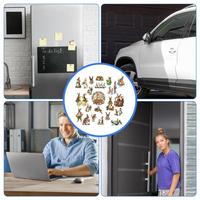 Gambar Easter Magnetic Refriger Sticker 22pcs Holiday Happy Easter Bunny Magnet Sticker Sets Easter Party Decorations Cartoon Magnet dari Shadow Step undefined 5 Tokopedia
