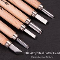 Gambar 12 Pieces Set Woodworking Carving Knife Art Supplies Craft Knife Gypsum Polymer Clay Cutter With Storage Box dari Xenith Strike undefined 2 Tokopedia
