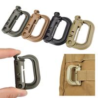 Gambar 5PCS Plasctic Shackle Carabiner D-ring Clip Molle Webbing Backpack Buckle Snap Lock Grimlock Multi Outdoor Hiking Camping Gear dari tokogelangmasruri81 undefined 2 Tokopedia