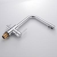 Gambar ROVATE Drinking Water Kitchen Faucet, 3 in 1 Kitchen Sink Faucet, Water Filtration Faucet, Cold and Hot Bar Water Filter Faucet dari grosir moalu undefined 5 Tokopedia