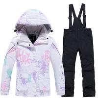 Gambar Fashion, Boy‘s and Girl's, Children's Snow Suit, Snowboard Clothing Sets, Outdoor Wear, Ski Coat and Strap Pant, Kids Costumes dari Rikisep undefined 1 Tokopedia