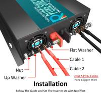 Gambar Jual Solar Panel Inverter 12V 120V 5000W Off Grid Pure Sine Wave Power Inverter Generator 24V/36V DC to 110V/220V/230V AC Converter terbaik dari PRO ADVANCE undefined 2 Tokopedia