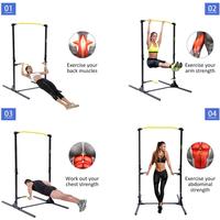 Gambar Pull Up and Dip Bar for Woman and Man, Foldable Power Tower, Multifunctional Fitness Equipment for Home Gym, 200LBS dari Natures Rage undefined 3 Tokopedia