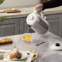 Gambar Midea Electric Kettle Portable Stainless Steel Household Kettle 220V Kitchen Appliances 1.8L Multipurpose High Quality Teapot dari BBY Stores undefined 5 Tokopedia
