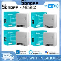 Gambar Itead Sonoff Mini R2 Wifi Smart Switch  2 Way Modules eWeLink APP DIY Switch Wireless Remote Control Work with Alexa Google Home dari bajuu merahh DWI undefined 1 Tokopedia