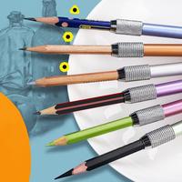 Gambar Simple Adjustable Single Head Pencil Extender Holder Sketch Painting Art Write Tools School Office Supplies Student Stationery dari Brayden Tanner Petrov undefined 2 Tokopedia